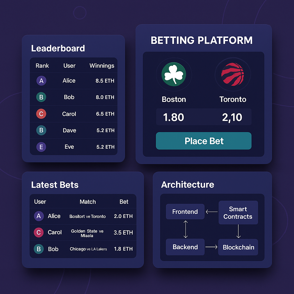 Betting Platform Interface